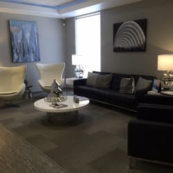 Daryl K Hoffman, MD - The gorgeous reception area. Painfully mod. (In a good way)