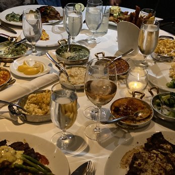 Steak 48 - Table full of deliciousness - Steakhouses Near Me - Charlotte, North Carolina Steak 48 - Table full of deliciousness - Steakhouses Near Me - Charlotte, North Carolina
