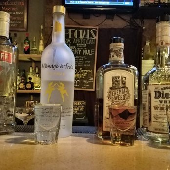 Photo of Bar Basic - San Francisco, CA, United States. $3 mystery shots. Choose a number from 1 - 12 representing 12 liquor bottles. Sounds fun, uhm, in theory.