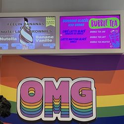 Ca Lem - Soft serve and drinks menu