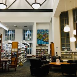 Rockridge Branch Library - Back (east) reading area