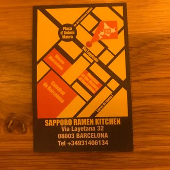 Takumi Sapporo Ramen Kitchen - Ramen Near Me - Barcelona, B