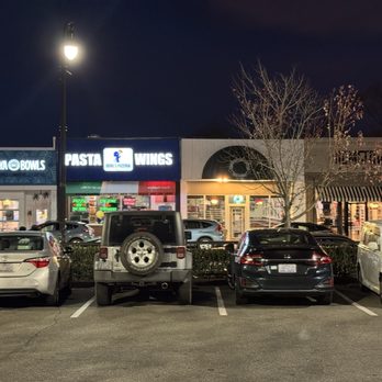 Devil's Pizzeria  - View from parking lot across the street - Pizza Near Me - Durham, North Carolina