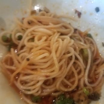 Hu's Cooking - Dan Dan Noodles. OMG delicious. - Chinese Near Me - Houston, Texas Hu's Cooking - Dan Dan Noodles. OMG delicious. - Chinese Near Me - Houston, Texas