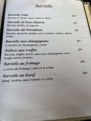 Menu photo 2 La Corsa Al Cilento Montreux, VD Menu photo 2 La Corsa Al Cilento Montreux, VD
