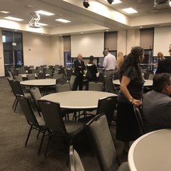 Chino Hills Community Center - Large room with 3 pull down screens
