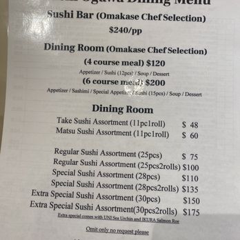 Sushi Ogawa - Sushi Bars Near Me - Washington, DC, District of Columbia