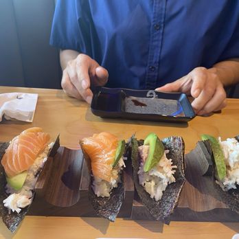 Okawa Sushi - Okawa and California hand rolls - Japanese Near Me - Milpitas, California