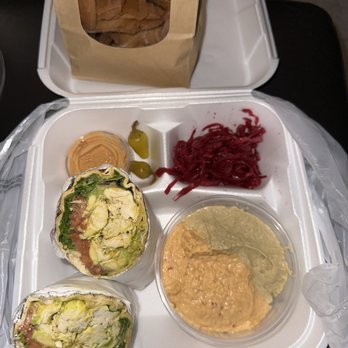 Grillers Mediterranean Kitchen - Chicken Avocado Chipotle Wrap - Mediterranean Near Me - Glendale, California