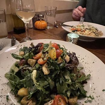 Nicko’s Grotto - A press Salad - Italian Near Me - Port Townsend, Washington