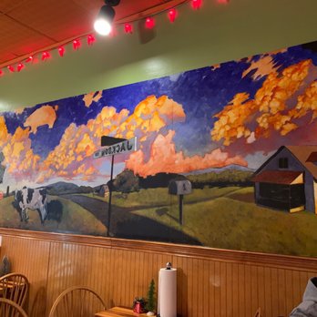 West Side Steak & BBQ - Cool mural covering one of the walls! - Barbeque Near Me - Worcester, Massachusetts West Side Steak & BBQ - Cool mural covering one of the walls! - Barbeque Near Me - Worcester, Massachusetts