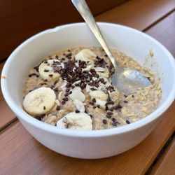 Banana Butter Oatmeal