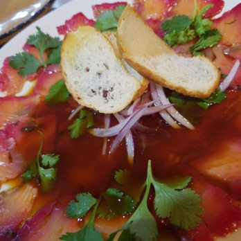 La Fishería - Salmon and beets - Seafood Near Me - Playa del Carmen, ROO La Fishería - Salmon and beets - Seafood Near Me - Playa del Carmen, ROO