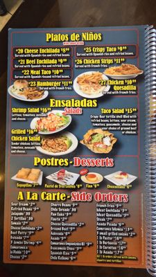 Menu photo 2 Taquería Jalisco Carlsbad, NM Menu photo 2 Taquería Jalisco Carlsbad, NM