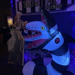 The Broad Theater - Beetlejuice decor