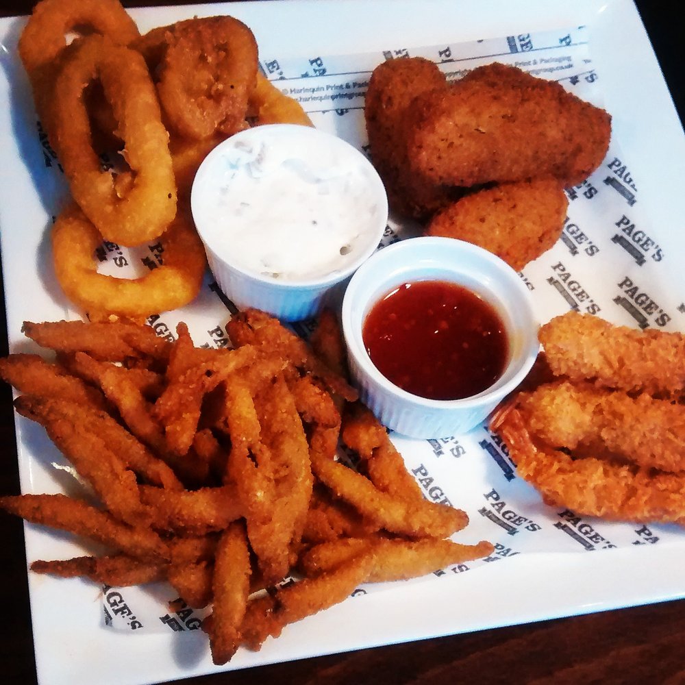 Page's Fish & Chips - Seafood Platter for Two (Starter) - British Near Me - Cwmbran, TOF