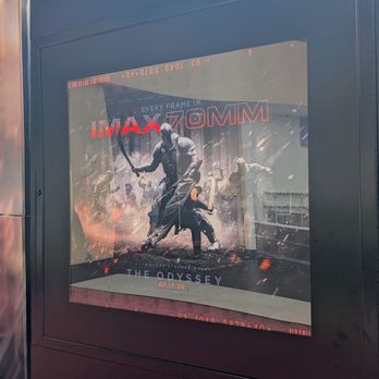 AMC Metreon 16 - Advertisement for The Odyssey in IMAX 70mm - Cinema Near Me - San Francisco, California AMC Metreon 16 - Advertisement for The Odyssey in IMAX 70mm - Cinema Near Me - San Francisco, California