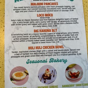 Polly's Pies - Seasonal Menu Specials - American Near Me - Norco, California
