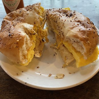 Fido - Squished, greasy bagel. Dry eggs. Overall tasteless...even the to tobacco didn't help. - Coffee & Tea Near Me - Nashville, Tennessee