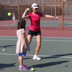 Practice for serving