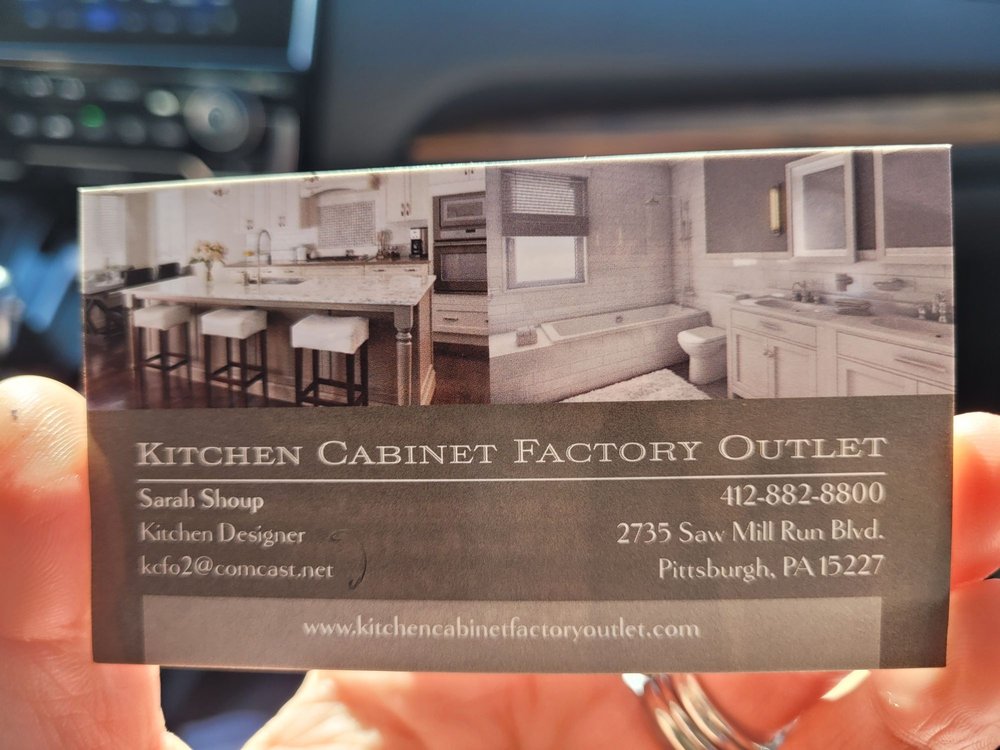 KITCHEN FACTORY OUTLET Updated July 2024 2735 Saw Mill Run