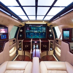LAAC Car Service - The Mercedes-Benz Sprinter Passenger Van is all about Opulence comfort and safety.