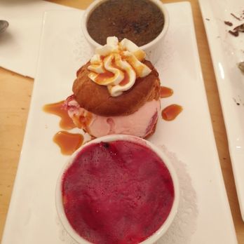Prince Tea House - Trio Combo Mix (Goma Crème Brulee, Cranberry Crème Brulee, & Pate a Choux) - $6.75 - Desserts Near Me - Brooklyn, New York Prince Tea House - Trio Combo Mix (Goma Crème Brulee, Cranberry Crème Brulee, & Pate a Choux) - $6.75 - Desserts Near Me - Brooklyn, New York