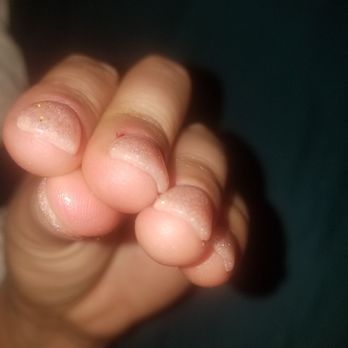 Bijou Nails & Spa - cuticles electric-filed until they were bleeding. - Eyelash Service Near Me - Glendale, California