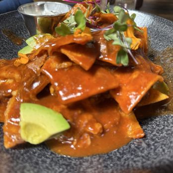 Bosscat Kitchen & Libations - Short rib chilaquiles - Bars Near Me - Orange, California