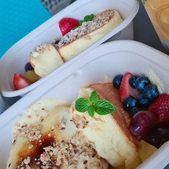 Motto Tea Cafe - Creme Brulee Souffl Pancake - Desserts Near Me - Pasadena, California Motto Tea Cafe - Creme Brulee Souffl Pancake - Desserts Near Me - Pasadena, California