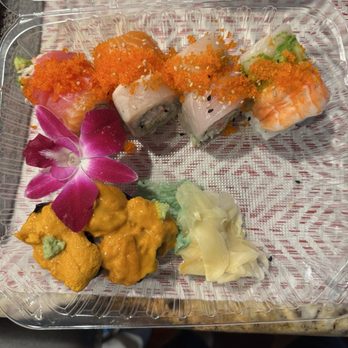 Yo Sushi - Rainbow Roll & UNI - Japanese Near Me - Pinole, California Yo Sushi - Rainbow Roll & UNI - Japanese Near Me - Pinole, California