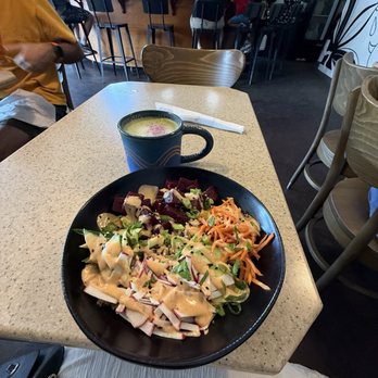 Buena Onda Cafe - The food was tasty (beet salad) and I recommend the matcha tea with almond milk. A great location and friendly vibe. - Vegetarian Near Me - St. Augustine, Florida Buena Onda Cafe - The food was tasty (beet salad) and I recommend the matcha tea with almond milk. A great location and friendly vibe. - Vegetarian Near Me - St. Augustine, Florida