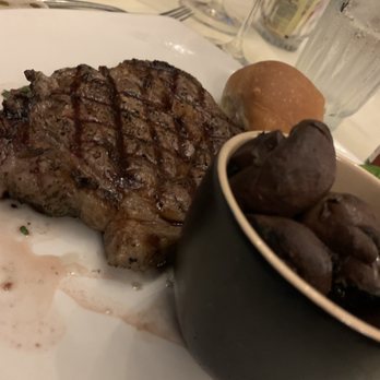 Billy Crews Fine Dining - Ribeye with sautéed mushrooms - Wine Bars Near Me - Santa Teresa, New Mexico Billy Crews Fine Dining - Ribeye with sautéed mushrooms - Wine Bars Near Me - Santa Teresa, New Mexico