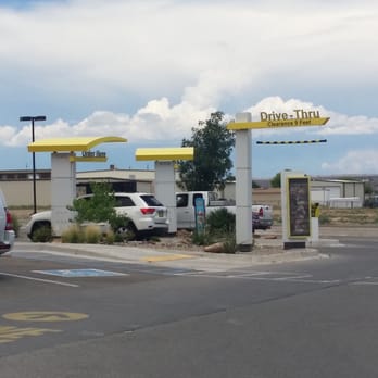 McDonald's - a white truck parked in a parking lot - Fast Food Near Me - Bernalillo, New Mexico