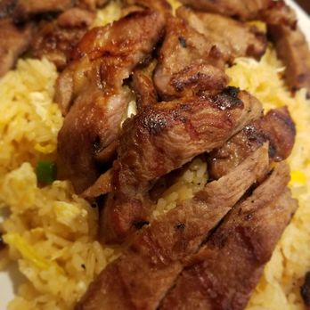 Cha Chaa - grilled pork with fried rice - Thai Near Me - Los Angeles, California Cha Chaa - grilled pork with fried rice - Thai Near Me - Los Angeles, California