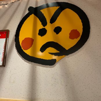 Genki Sushi - My face is never like this when I leave, but this logo is one of my faves. - Sushi Bars Near Me - Ewa Beach, Hawaii