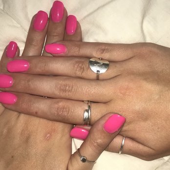 Centre Pointe Nails & Spa - Hot pink SNS, my real nails! - Nail Salons Near Me - Phoenix, Arizona Centre Pointe Nails & Spa - Hot pink SNS, my real nails! - Nail Salons Near Me - Phoenix, Arizona