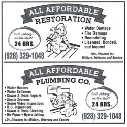 All Affordable Plumbing And Restoration