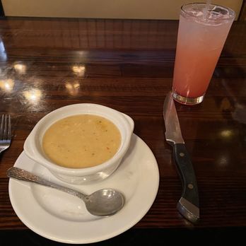 LongHorn Steakhouse - Chowder with corn, shrimp & crab. - Steakhouses Near Me - Collierville, Tennessee LongHorn Steakhouse - Chowder with corn, shrimp & crab. - Steakhouses Near Me - Collierville, Tennessee