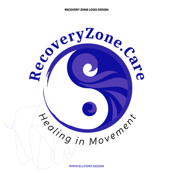 Ellifont Design - This is a redesign of an old logo to modernize it. We added extra swirl lines to convey motion, which is a key part of the business. - Graphic Design Near Me
