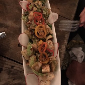 Doce Provisions - Salmon with salad - New American Near Me - Miami, Florida