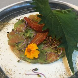 A la Changerie - Trout and avocado tartare