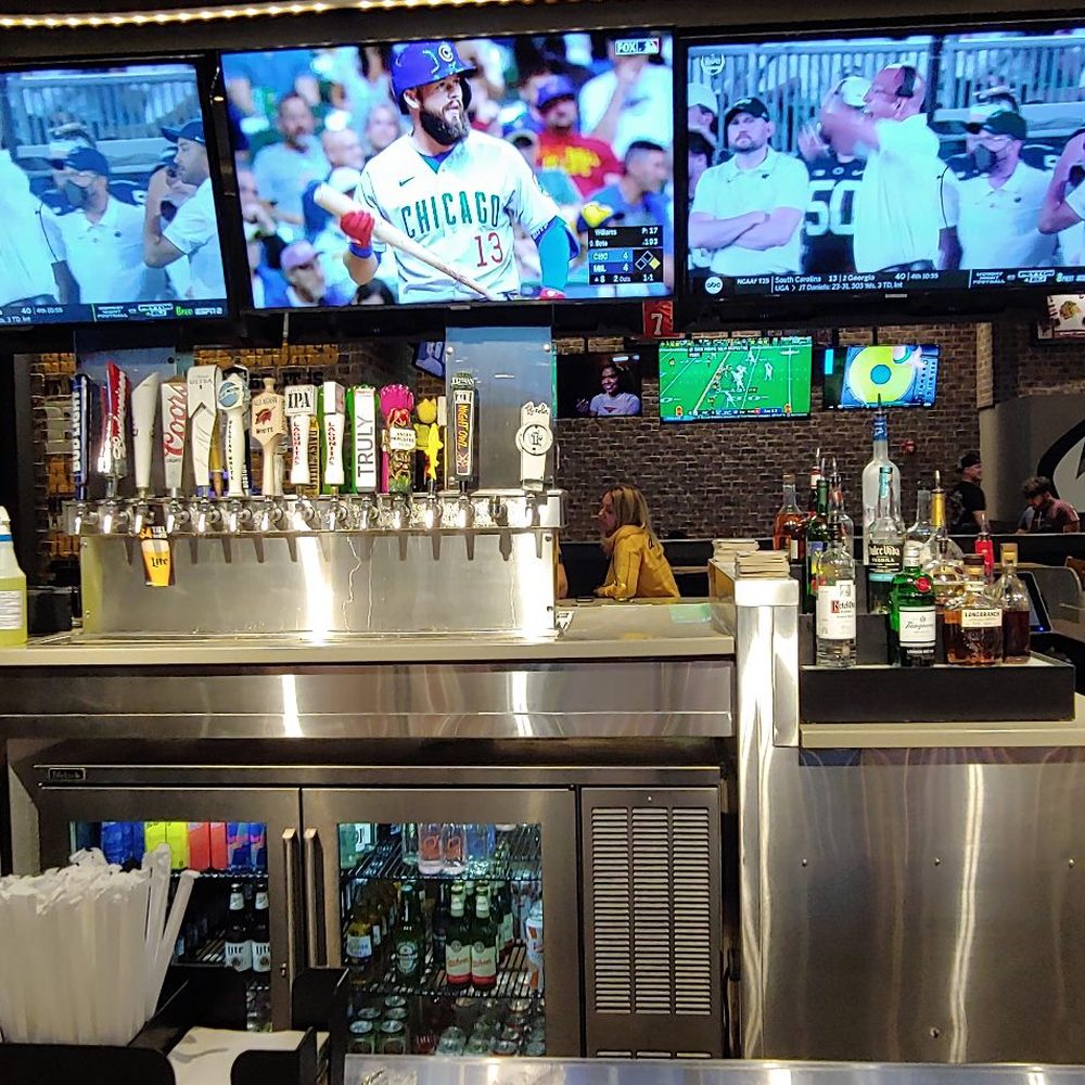 Buffalo Wild Wings - the bar and televisions - Sports Bars Near Me - Gurnee, Illinois Buffalo Wild Wings - the bar and televisions - Sports Bars Near Me - Gurnee, Illinois