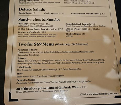 Menu photo 2 Cammarata's Lockport, NY