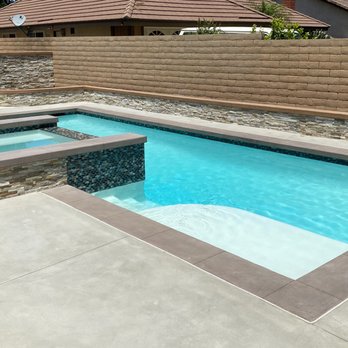 Sunset Pools & Spas - ... and the new replacement! - General Contractors Near Me - Orange, California