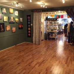 Lotus Moon Gallery & Yoga - The yoga studio.