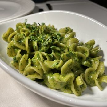 Crossroads Kitchen - Fusilli with pesto - Vegan Near Me - Las Vegas, Nevada Crossroads Kitchen - Fusilli with pesto - Vegan Near Me - Las Vegas, Nevada