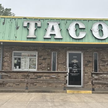 287 Taco Shop - Pull up and order! Menu on the window. - Tacos Near Me - Midlothian, Texas