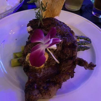 Perla Azul - Ribeye steak with mashed potatoes - Seafood Near Me - La Habra, California