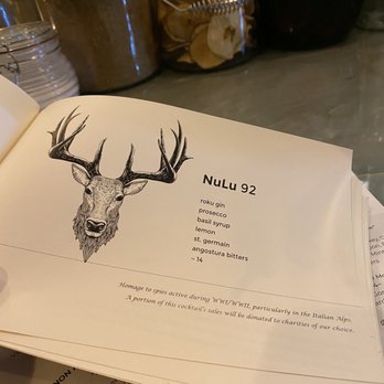 Gertie’s Bar - Drink menu Du jour - Whiskey Bars Near Me - Louisville, Kentucky